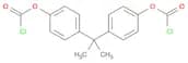 Carbonochloridic acid, C,C'-[(1-methylethylidene)di-4,1-phenylene] ester