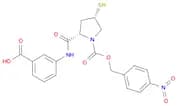 1-Pyrrolidinecarboxylic acid, 2-[[(3-carboxyphenyl)amino]carbonyl]-4-mercapto-, 1-[(4-nitrophenyl)…