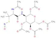 N-(S-Nitroso-N-acetyl-D,L-penicillamine)-2-amino-2-deoxy-1,3,4,6-tetra-O-acetyl-β-D-glucopyranose
