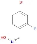 Benzaldehyde, 4-bromo-2-fluoro-, oxime