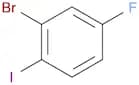 Benzene, 2-​bromo-​4-​fluoro-​1-​iodo-