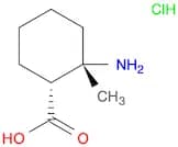 cis-2-Amino-2-methyl-cyclohexanecarboxylic acid hydrochloride