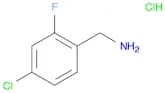 4-Chloro-2-fluorobenzylamine, HCl