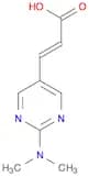 (E)-3-(2-(Dimethylamino)pyrimidin-5-yl)acrylic acid