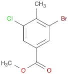 Benzoic acid, 3-bromo-5-chloro-4-methyl-, methyl ester