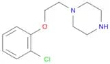 1-(2-(2-Chlorophenoxy)ethyl)piperazine
