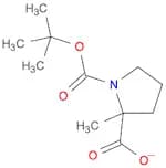 1,2-Pyrrolidinedicarboxylic acid, 2-methyl-, 1-(1,1-dimethylethyl) ester