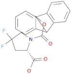 1,2-Pyrrolidinedicarboxylic acid, 4,4-difluoro-, 1-(9H-fluoren-9-ylmethyl) ester, (2S)-