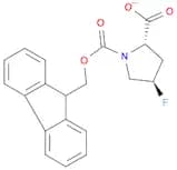 1,​2-​Pyrrolidinedicarboxy​lic acid, 4-​fluoro-​, 1-​(9H-​fluoren-​9-​ylmethyl) ester, (2S,​4R)​-