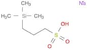 1-Propanesulfonic acid, 3-(trimethylsilyl)-, sodium salt (1:1)