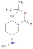 1-Piperidinecarboxylic acid, 3-(methylamino)-, 1,1-dimethylethyl ester, (3R)-