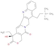 (4S)-4-Ethyl-4-hydroxy-11-[2-(trimethylsilyl)ethyl]-1H-pyrano[3′,4′:6,7]indolizino[1,2-b]quinoline…