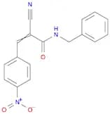 2-Propenamide, 2-cyano-3-(4-nitrophenyl)-N-(phenylmethyl)-