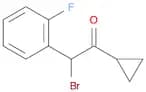 Ethanone, 2-bromo-1-cyclopropyl-2-(2-fluorophenyl)-