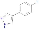 1H-Pyrazole, 4-(4-fluorophenyl)-