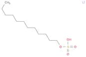 Sulfuric acid, monododecyl ester, lithium salt (1:1)