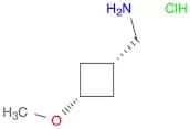 [(1s,3s)-3-methoxycyclobutyl]methanamine hydrochloride