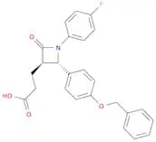 3-((2S,3R)-2-(4-(Benzyloxy)phenyl)-1-(4-fluorophenyl)-4-oxoazetidin-3-yl)propanoic acid