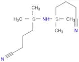Butanenitrile, 4,4'-(1,1,3,3-tetramethyl-1,3-disilazanediyl)bis- (9CI)