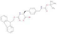 L-​Phenylalanine, 4-​[[[(1,​1-​dimethylethoxy)​carbonyl]​amino]​methyl]​-​N-​[(9H-​fluoren-​9-​ylm…