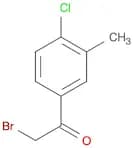 2-Bromo-1-(4-chloro-3-methylphenyl)ethan-1-one