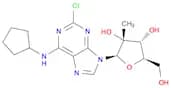 Adenosine, 2-chloro-N-cyclopentyl-2'-C-methyl-