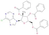 6-Chloro-9-(2,3,5-tri-o-benzoyl-2-c-methyl-β-d-ribofuranosyl)-9h-purine