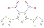 2,2':5',2''-Terthiophene, 3',4'-dinitro-