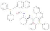 1-NAPHTHALENECARBOXAMIDE, N,N'-(1S,2S)-1,2-CYCLOHEXANEDIYLBIS[2-(DIPHENYLPHOSPHINO)-