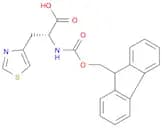 4-Thiazolepropanoic acid, α-[[(9H-fluoren-9-ylmethoxy)carbonyl]amino]-, (αR)-