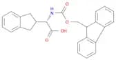 1H-Indene-2-acetic acid, α-[[(9H-fluoren-9-ylmethoxy)carbonyl]amino]-2,3-dihydro-, (αS)-