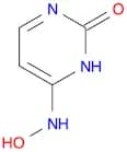 2(1H)-Pyrimidinone, 6-(hydroxyamino)-