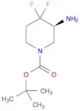 1-Piperidinecarboxylic acid, 3-amino-4,4-difluoro-, 1,1-dimethylethyl ester, (3S)-