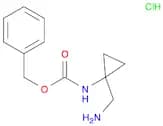 Benzyl n-[1-(aminomethyl)cyclopropyl]carbamate hydrochloride