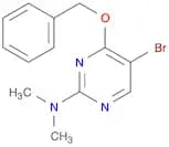 2-Pyrimidinamine, 5-bromo-N,N-dimethyl-4-(phenylmethoxy)-