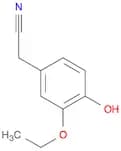 2-(3-Ethoxy-4-hydroxyphenyl)acetonitrile