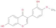 4H-1-Benzopyran-4-one, 7-hydroxy-3-(3-hydroxy-4-methoxyphenyl)-