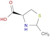 (4S)-2-methyl-1,3-thiazolidine-4-carboxylic acid