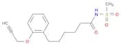 Benzenehexanamide, N-(methylsulfonyl)-2-(2-propyn-1-yloxy)-
