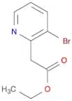 2-​Pyridineacetic acid, 3-​bromo-​, ethyl ester