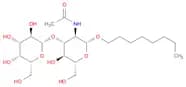 β-D-Glucopyranoside, octyl 2-(acetylamino)-2-deoxy-3-O-β-D-galactopyranosyl-