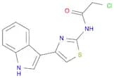 N-(4-(1H-Indol-3-yl)thiazol-2-yl)-2-chloroacetamide