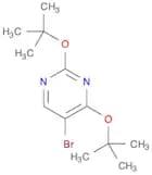 Pyrimidine, 5-bromo-2,4-bis(1,1-dimethylethoxy)-