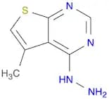 4-Hydrazino-5-methylthieno[2,3-d]pyrimidine