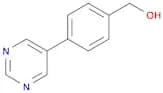 [4-(5-Pyrimidinyl)phenyl]methanol