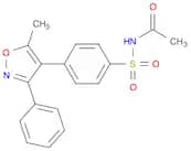Acetamide, N-[[4-(5-methyl-3-phenyl-4-isoxazolyl)phenyl]sulfonyl]-