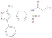 N-((4-(5-Methyl-3-phenyl-2,3-dihydrooxazol-4-yl)phenyl)sulfonyl)propionamide
