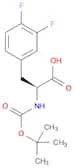 L-Phenylalanine, N-[(1,1-dimethylethoxy)carbonyl]-3,4-difluoro-