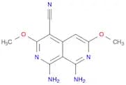 1,8-Diamino-3,6-dimethoxy-2,7-naphthyridine-4-carbonitrile