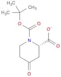 1,2-Piperidinedicarboxylic acid, 4-oxo-, 1-(1,1-dimethylethyl) ester, (2S)-